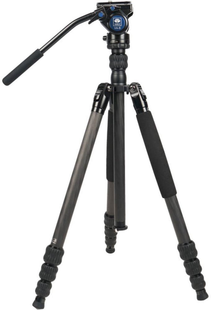Sirui Traveller VC Carbon Statief + VA-5 Videokop