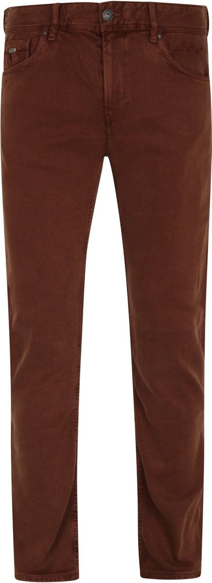Vanguard - V7 Rider Jeans Donkerbruin - Heren - Maat W 31 - L 32 - Regular-fit