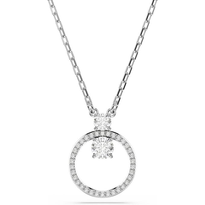 Swarovski 'Dextera' Dames Necklace van Basismetaal - Zilver 5692261