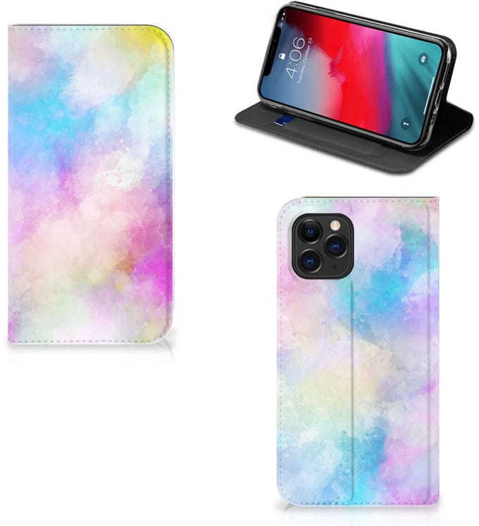 Bookcase Apple iPhone 11 Pro Watercolor Light