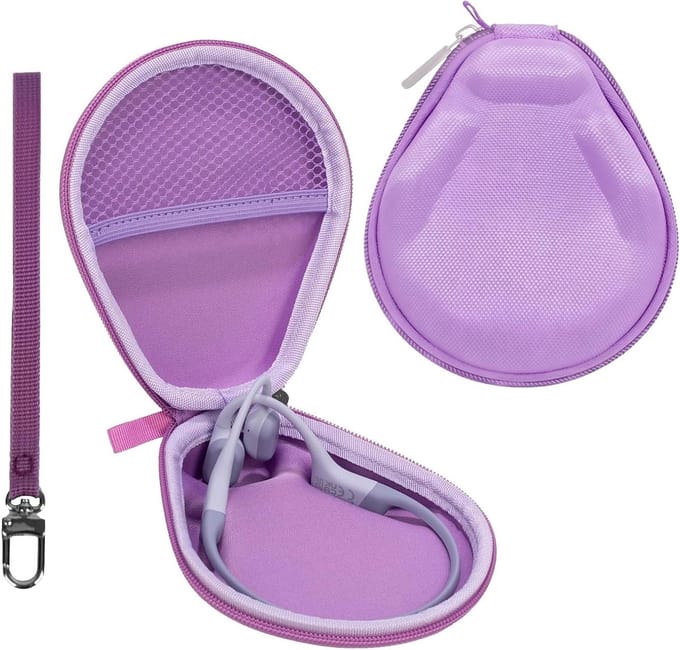 Hardcase voor Botgeleiding Koptelefoons, Compatibel met OpenRun Pro 2 en OpenSwim, Bescherming en Draagbaarheid