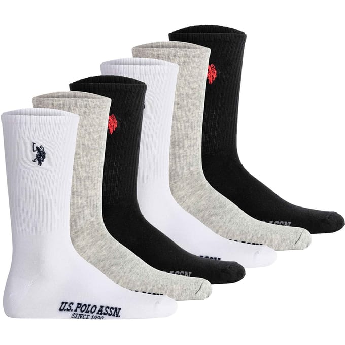 U.S. Polo Assn. Sokken Set van 6