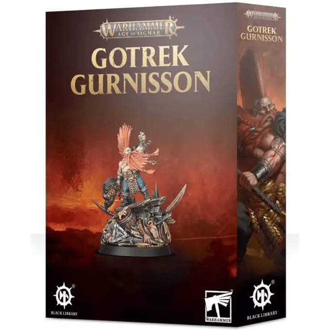 Bordspellen Games Workshop Warhammer AoS - Fyreslayers Gotrek Gurnisson