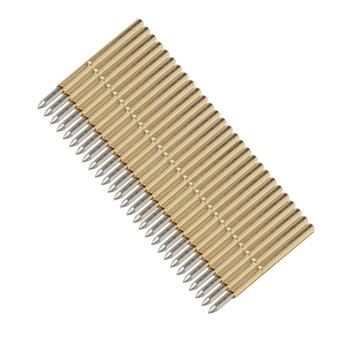 100 stuks P50‑J1P50‑B1P75‑B1P75‑E2P100‑E2 Veer Test Probe Rond beige