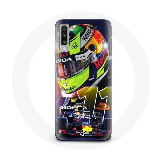 Case voor Samsung Galaxy A50 Formule 1 Sergio Pérez F1-coureur