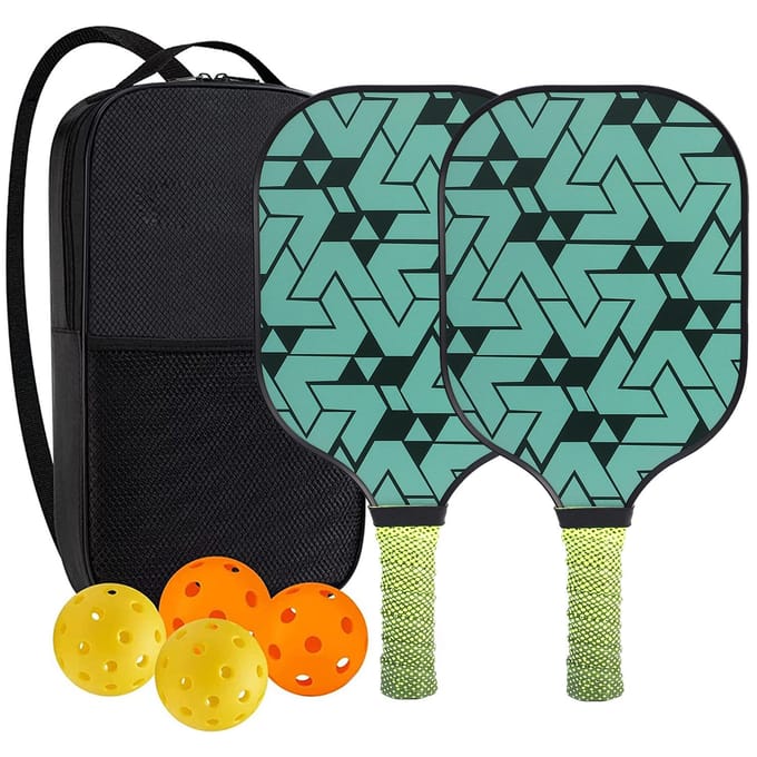 Glasvezel Piek Racket Pp Honingraat Groen Sportpak blue