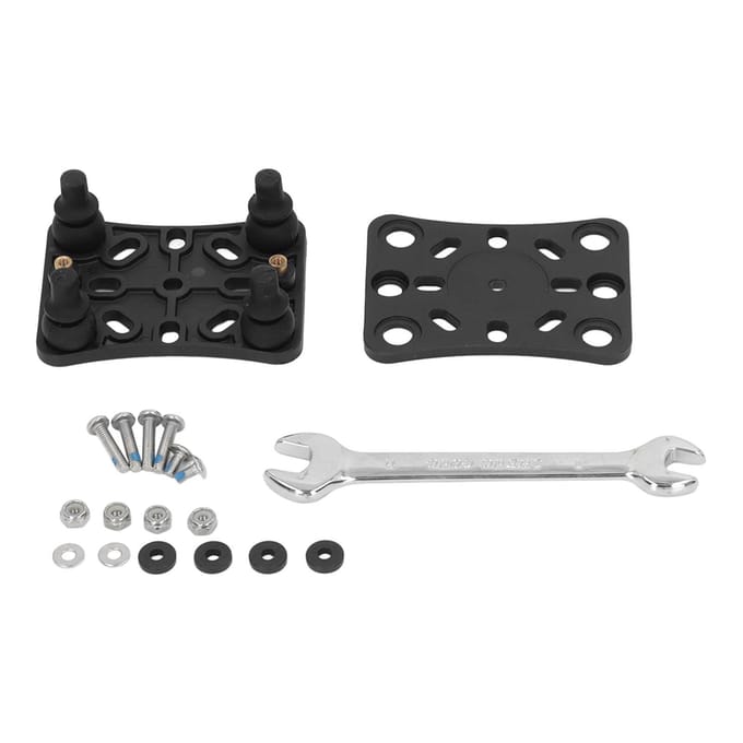 Motorfiets Mobiele Telefoon Houder Schokdemper Telefoon Beugel Buffer Zwart voor ATV UTV black