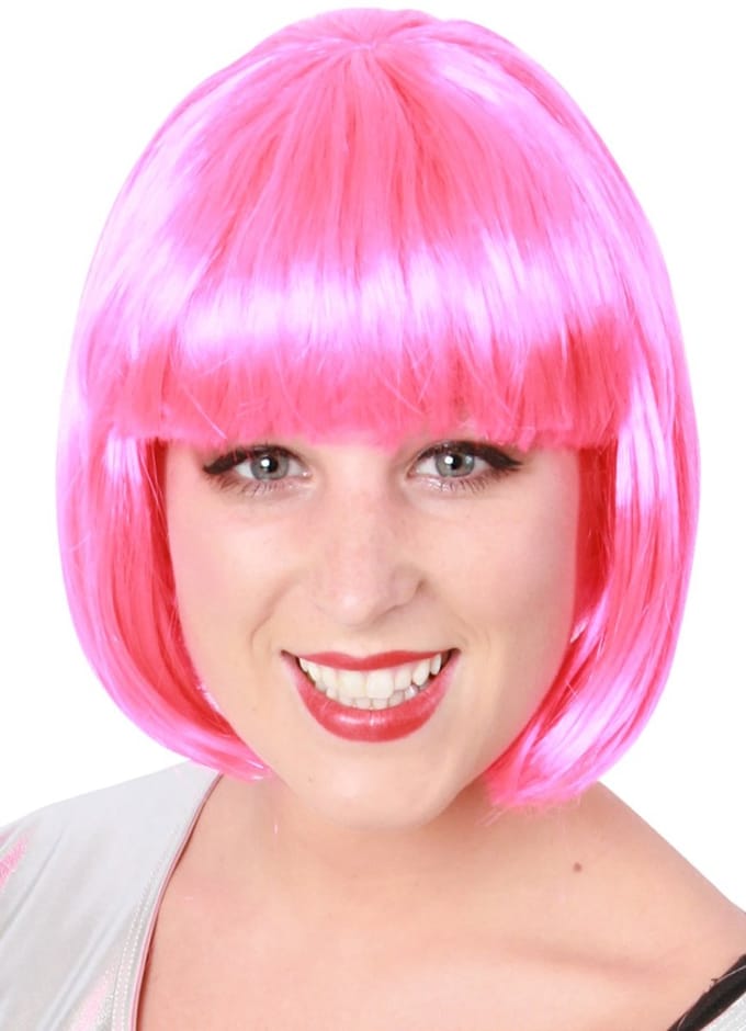 Bobline Pruik sensation pink