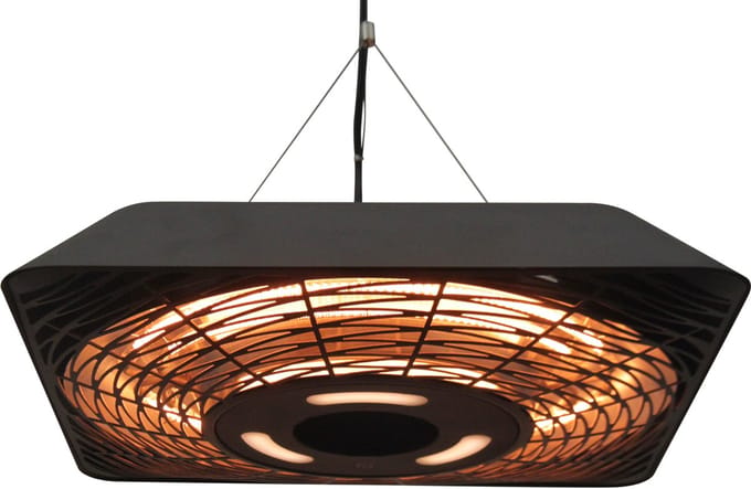 Outsunny - Terrasverwarmer - Aluminium - Metaal - Kunststof - Zwart