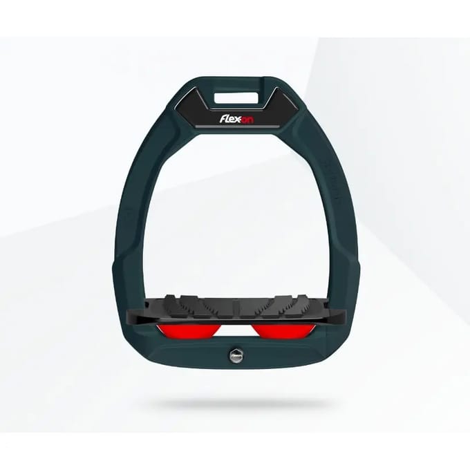 Verstelbare veiligheidssporen Groen/Zwart/Rood Flex-On Safe-On