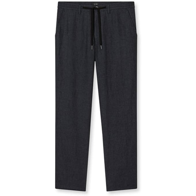 OLYMP Chino, Tapered Fit, Zwart