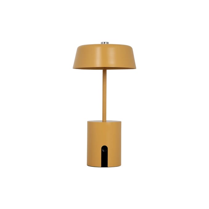 Leitmotiv Tafellamp Elemental - Okergeel - Ø12cm - Modern