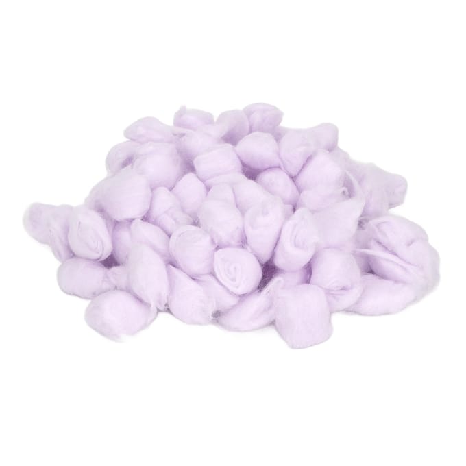 Hamster Boule de Coton Hiver Chaud Doux Petit Animal Litière Boule de Coton pour Hamster Hamster Syrien bleu