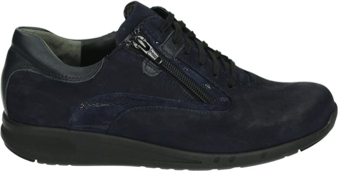 durea - 6240 H - Lage sneakersDames sneakers - Kleur: Blauw - Maat: 40.5