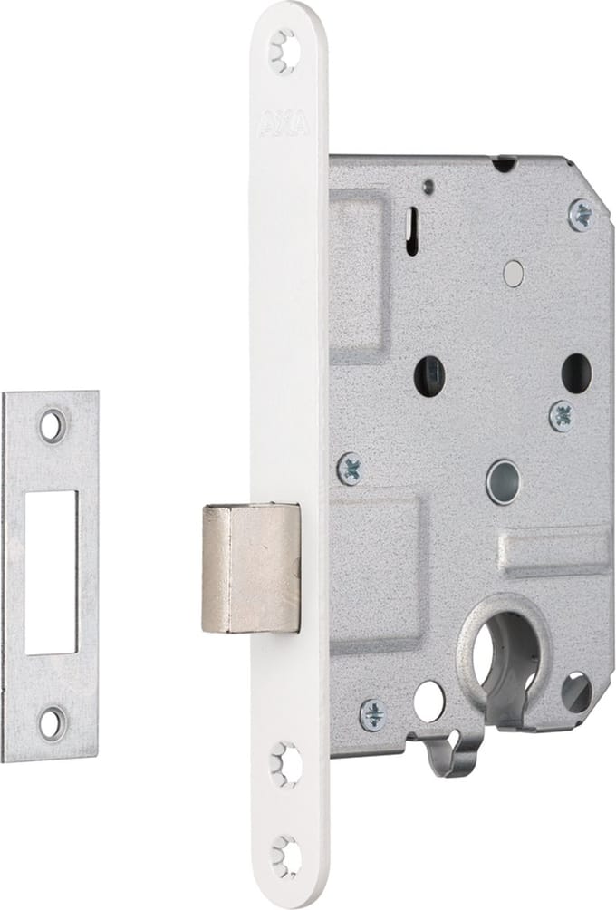 AXA Kastslot 7125/54U-50mm PC Witgelakt