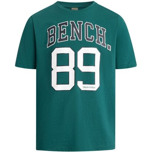 BENCH Heren T-shirt (groen, M)