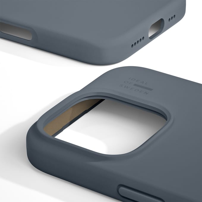 iDeal of Sweden Silicone Case geschikt voor Apple iPhone 16 Pro Max - Midnight Blue