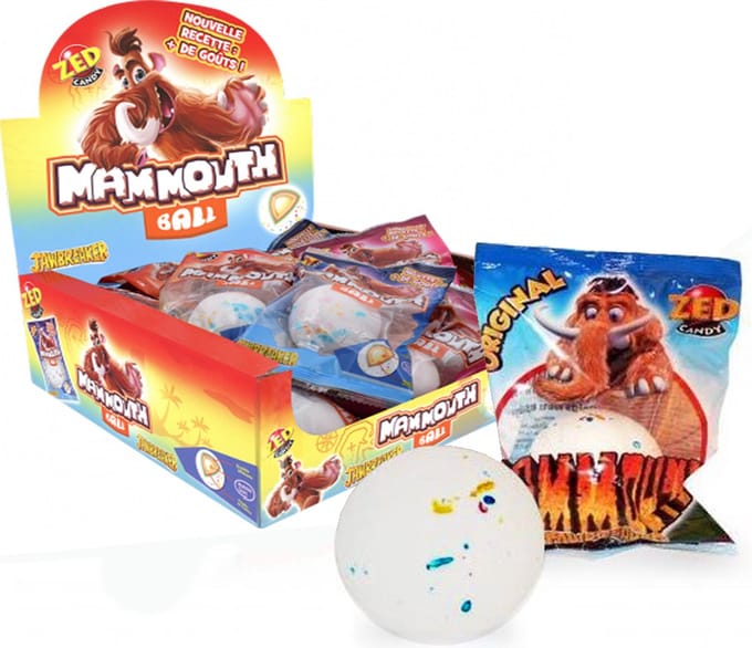 Zed Candy Jawbreaker Mammouth - 18 stuks