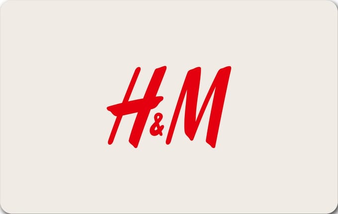 H&M- Cadeaubon- 25 euro + cadeau-envelop