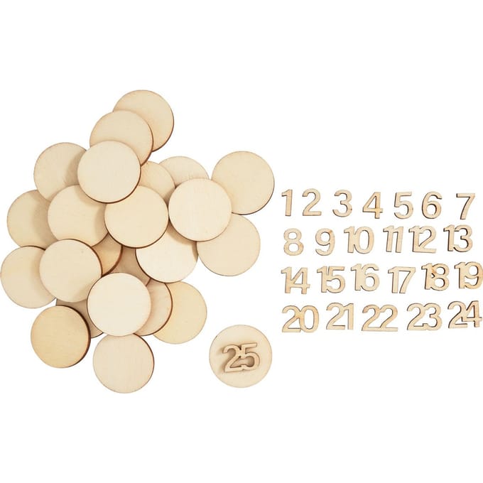 Adventsnummers "Numbers & Circles"
