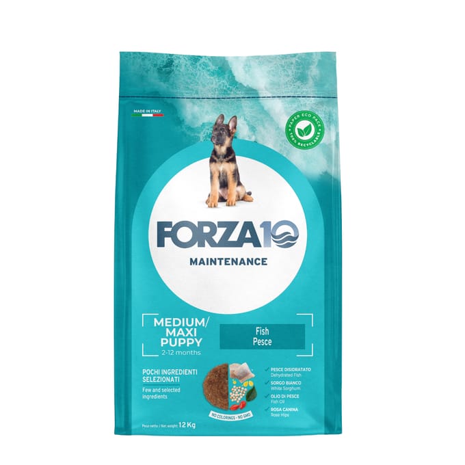 2x12kg Forza10 Puppy Junior met vis Hondenvoer