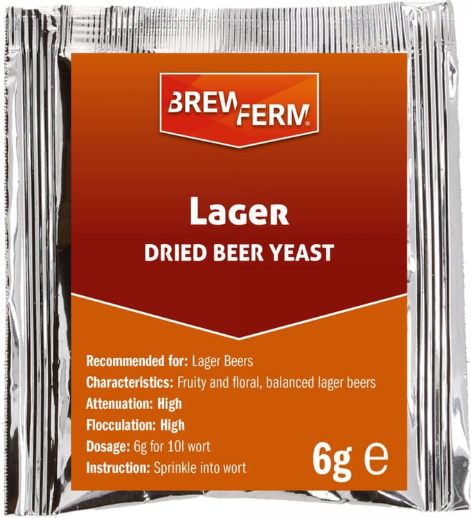 Brewferm biergist voor lager bieren