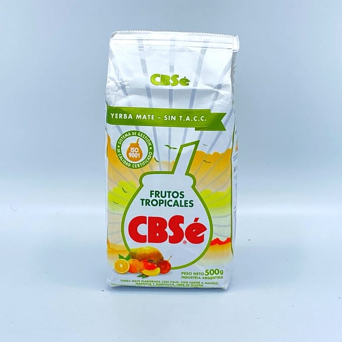 CBSe Frutos Tropicales - Yerba mate - Tropisch Fruit - 500 gram