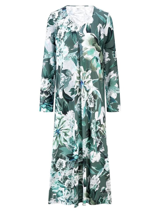 Lang nachthemd Van Hutschreuther turquoise