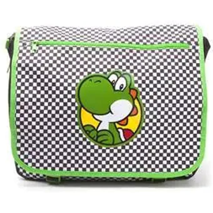 Nintendo - Yoshi Checkered - Messenger Bag