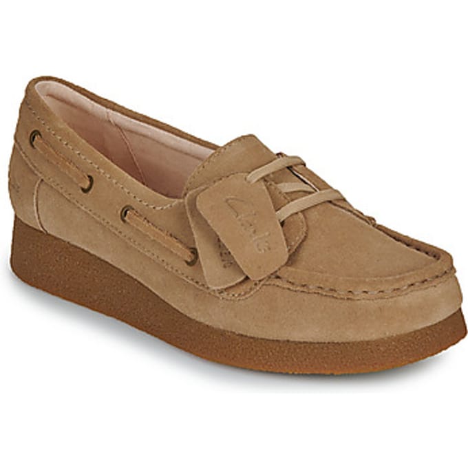 Clarks Polden Moc suède loafers