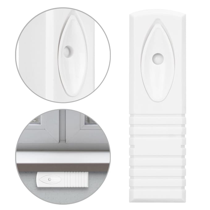 Bedrade Foto-elektrische Vibratie Alarm Sensor Detector Home Beveiligingsalarm Systeem white