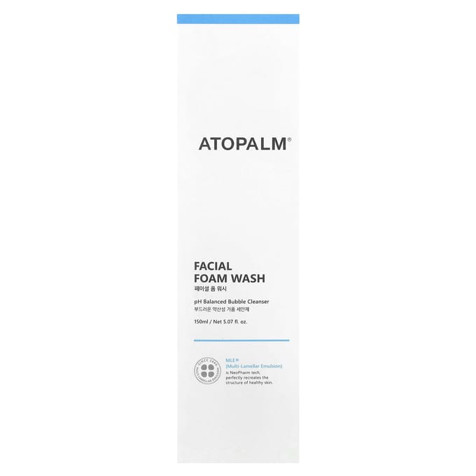 Atopalm, gezichtsreiniger in schuimvorm, 148 ml (150 ml)
