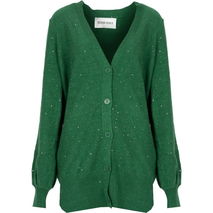 Silvian Heach Cardigan Aberdeen Vrouw groen