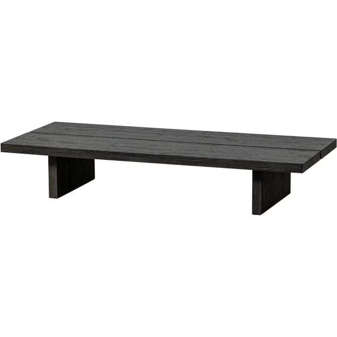 WOOOD Lion Salontafel - MDF - Donkerbruin - 25x140x60