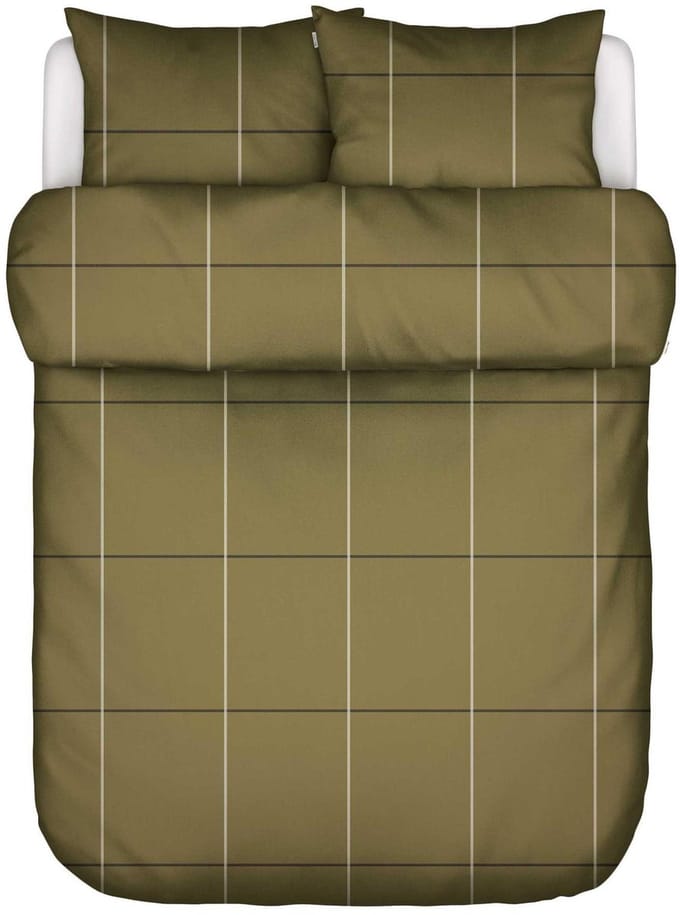 Marc O'Polo Suvie Dekbedovertrek Biologisch Katoenperkal Deep pea - Tweepersoons – 200x200/220 cm