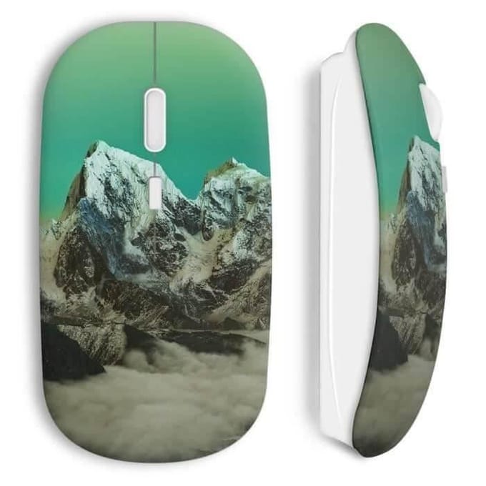 Souris sans fil Green sky mountain