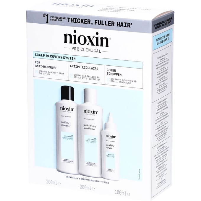 Nioxin Scalp Recovery™ Kit Tegen Hoofdhuidproblemen 500 Set