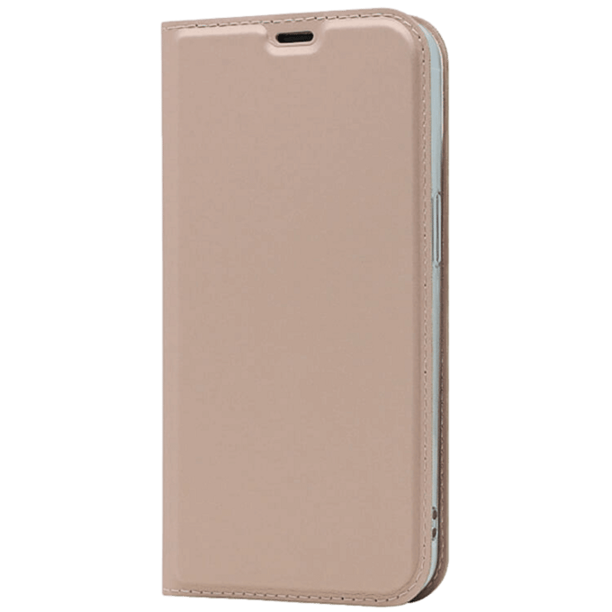 Comfycase  iPhone 13 Pro Max Ultra-Slim Flip Case Magnetische Sluiting Roségoud