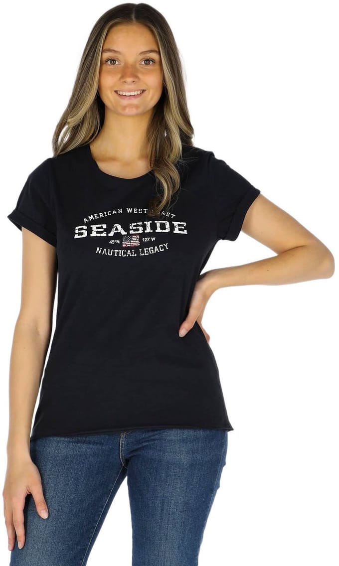 Seaside Nautical Tee – Dames T-shirt – Maat 44
