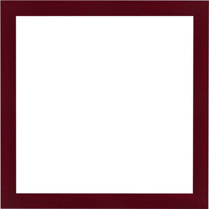 Fotolijst 55x55 cm - MDF - Wijnrood Geveegd - Colonia