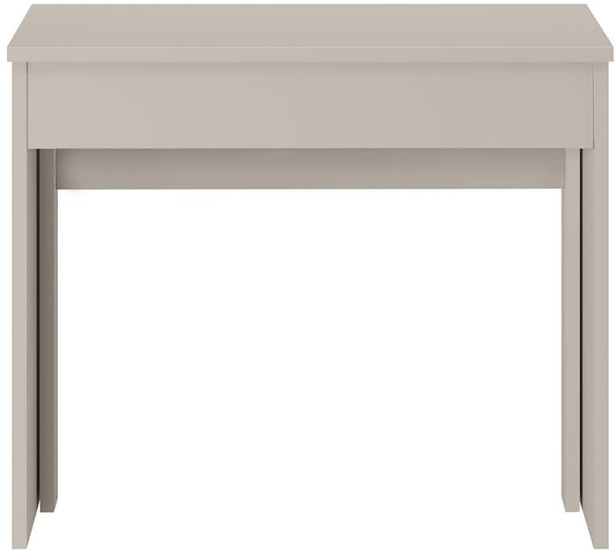 Vente-unique Verlengbare consoletafel voor 12 personen - 6 verlengstukken - Beige - ONEGA