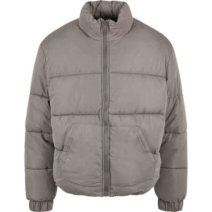 Urban Classic Cropped Down Jas Grijs