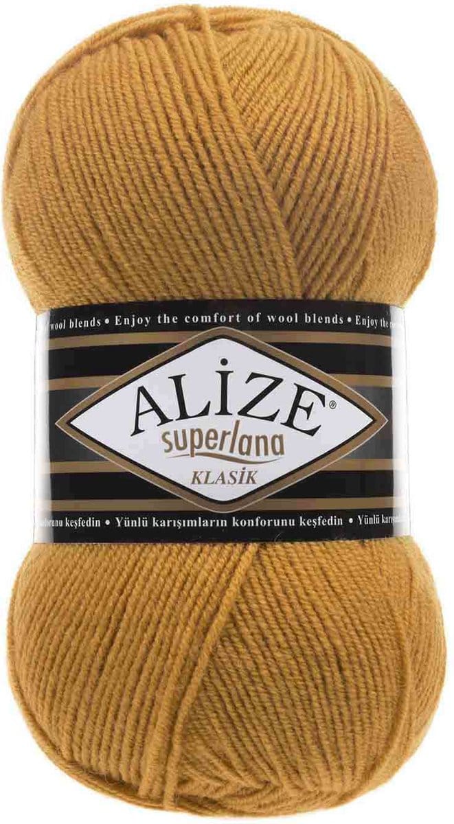 Alize Superlana Klasik Saffron 02 Pakket 5 Bollen 500 Gram