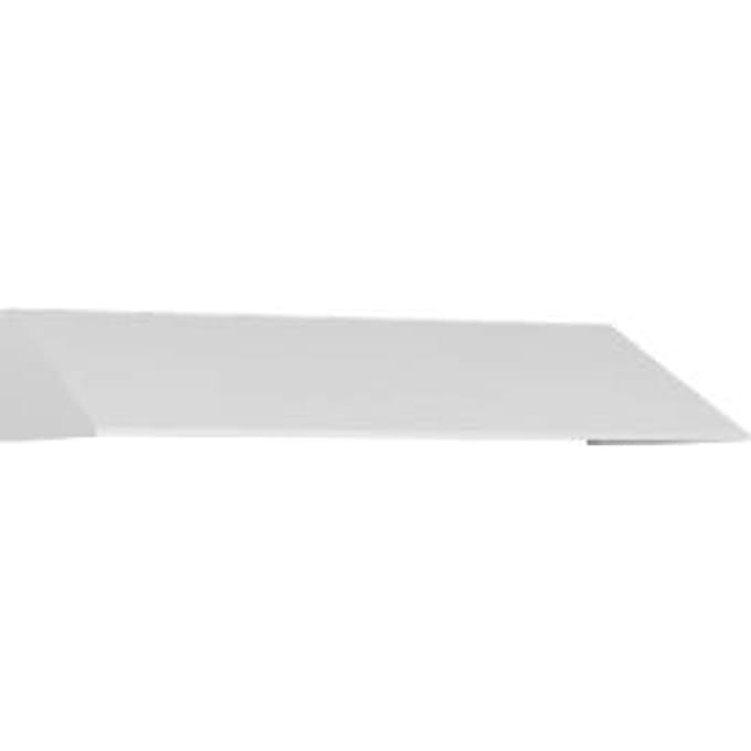 C+P schuin dak, voor kastbreedte 1200 mm, verkeerswit