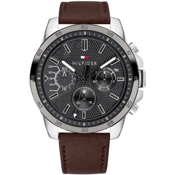Tommy Hilfiger 1791562 Herenhorloge 46 bruin