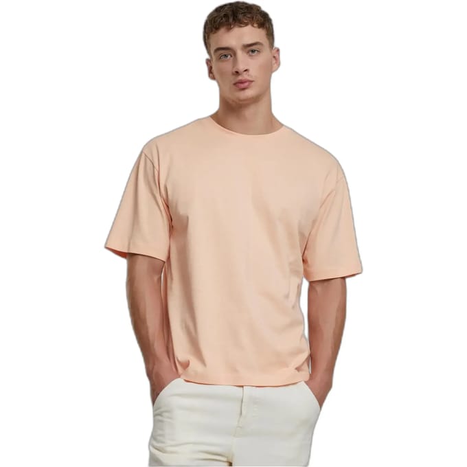 Urban Classics - Loose fit Heren Tshirt - S - Perzik
