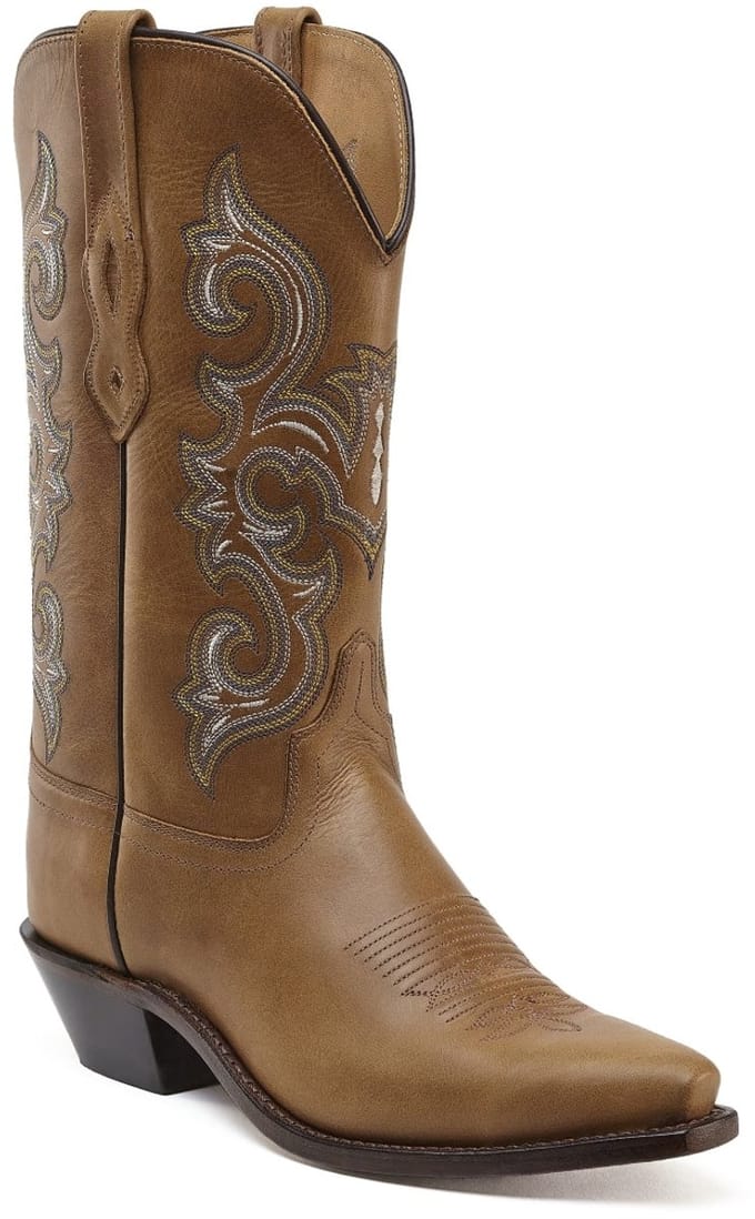 Bootstock Manhattan Cowboylaarzen - Dames - Lichtbruin - Leer