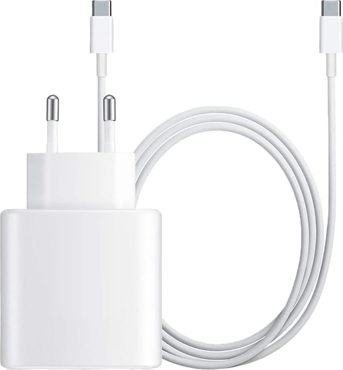 45W USB C Power Adapter met USB C naar USB C Kabel - 2 Meter