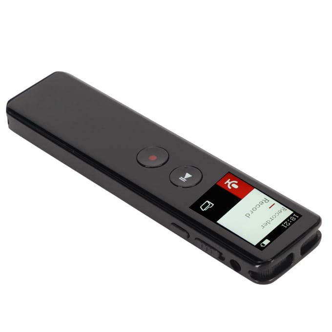 Digitale Voice Recorder met Luidspreker Bluetooth 5.0 Intelligente Ruisonderdrukking Spraakgestuurd