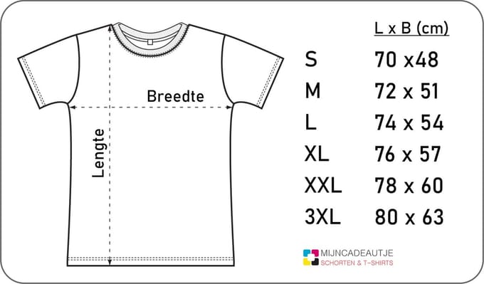 Unisex T-shirt - Het duurde 40 jaar - zwart - maat L
